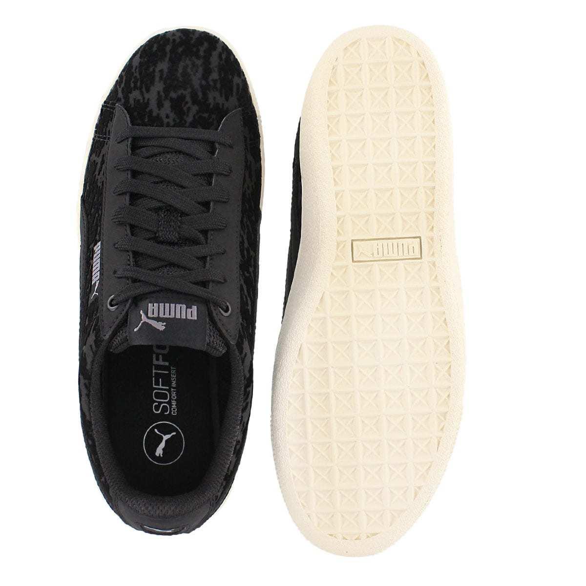 NIB PUMA 363730 02  WOMEN'S PUMA VIKKY PLATFORM VR BLACK SHOE SNEAKERS $80