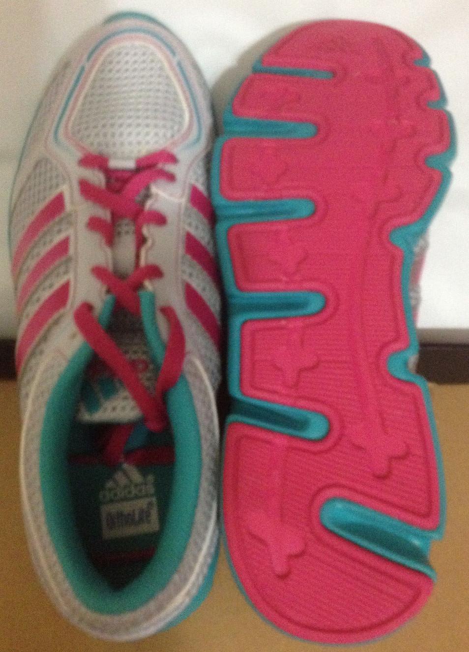 NIB KIDS ADIDAS G67297 KA TRAIL 4 K RUNNING ATHLETIC SHOES LEAD /BERRY SIZE 5.5