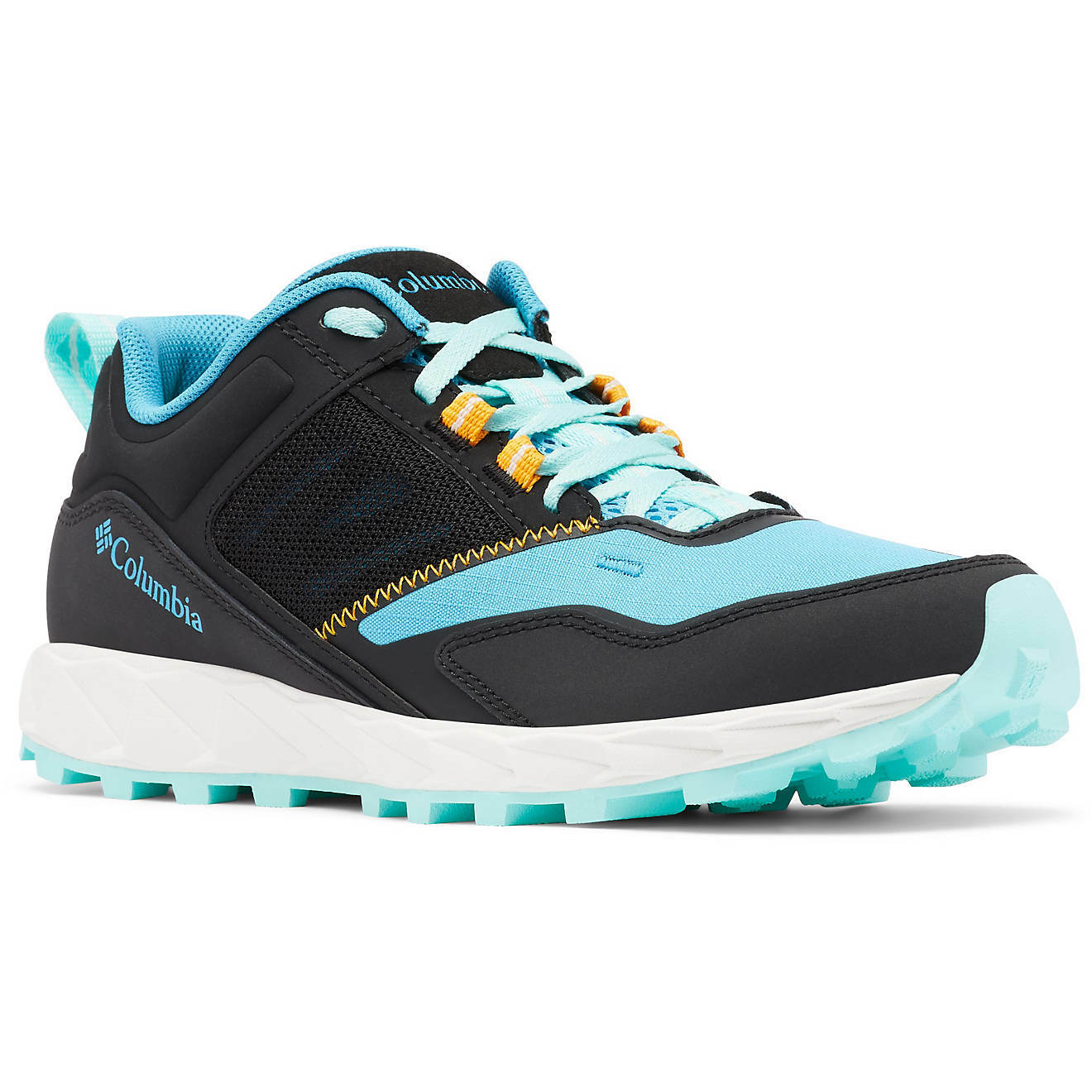 NIB COLUMBIA 1928511-434 WOMEN'S FLOW DISTRICT  BLACK/BLUE HIKING SHOES $100