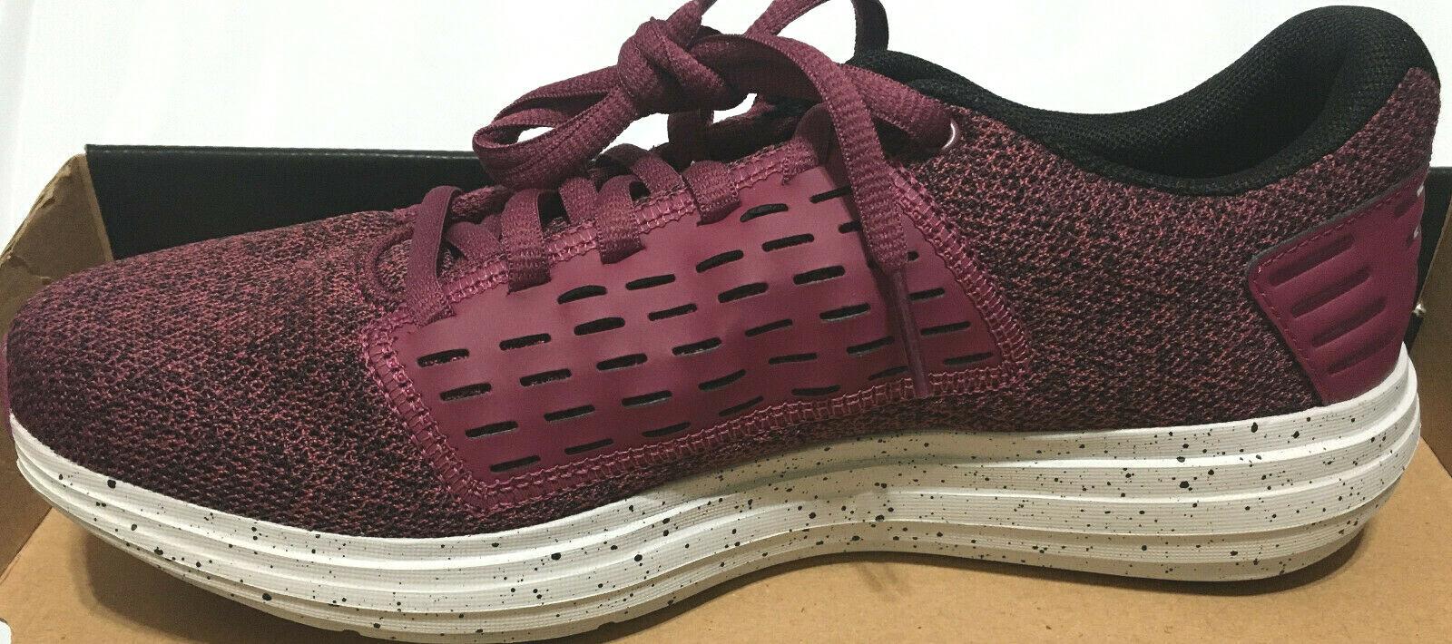 NIB WOMNS UNDER ARMOUR 3022693 500 UA W SURGE SE TWIST PURPLE SNEAKERS SHOES