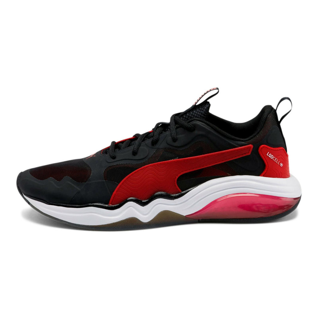 NIB Mens Puma 193237 03 LQDCell Tension Rase Black/Red/White Sneakers Shoes $110