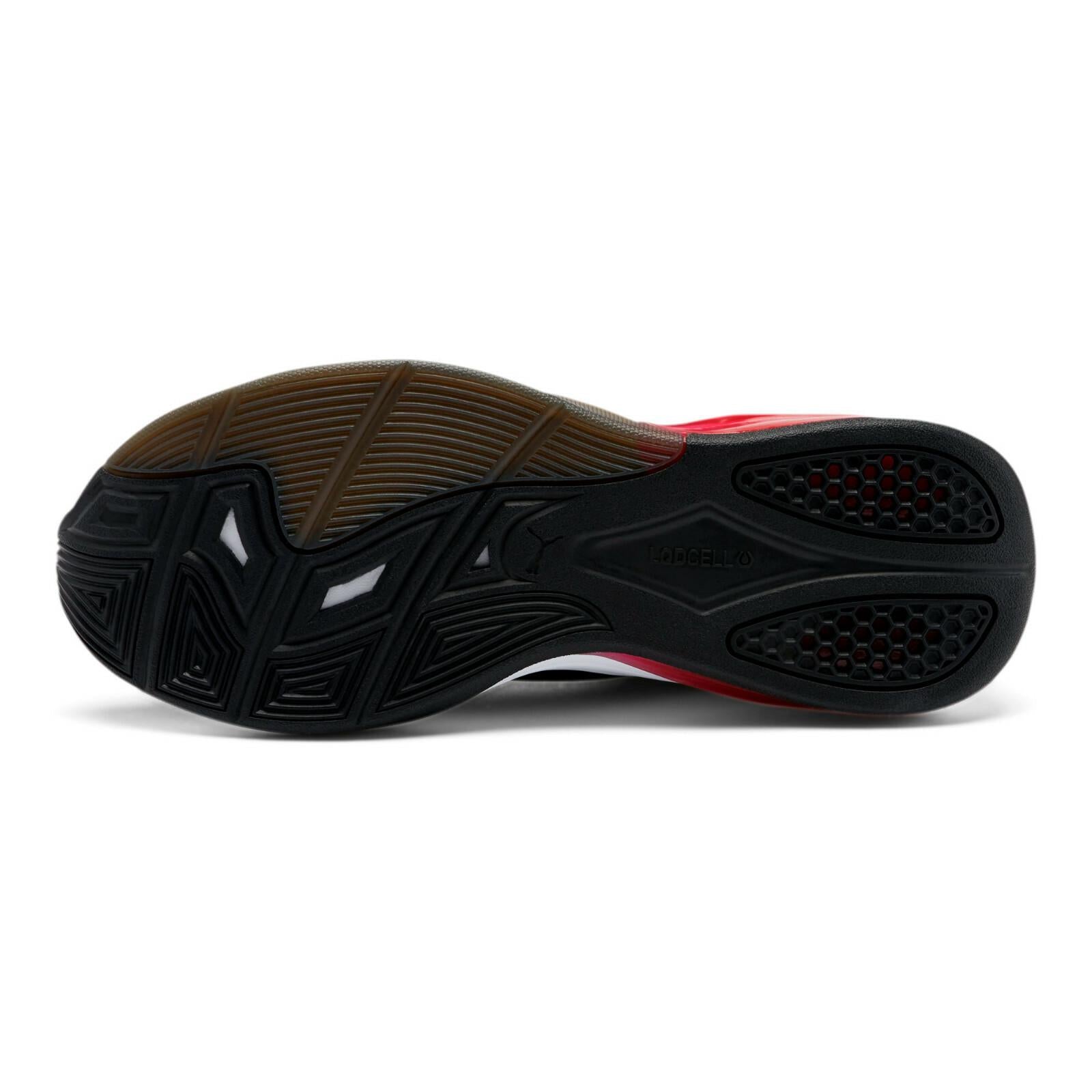 NIB Mens Puma 193237 03 LQDCell Tension Rase Black/Red/White Sneakers Shoes $110