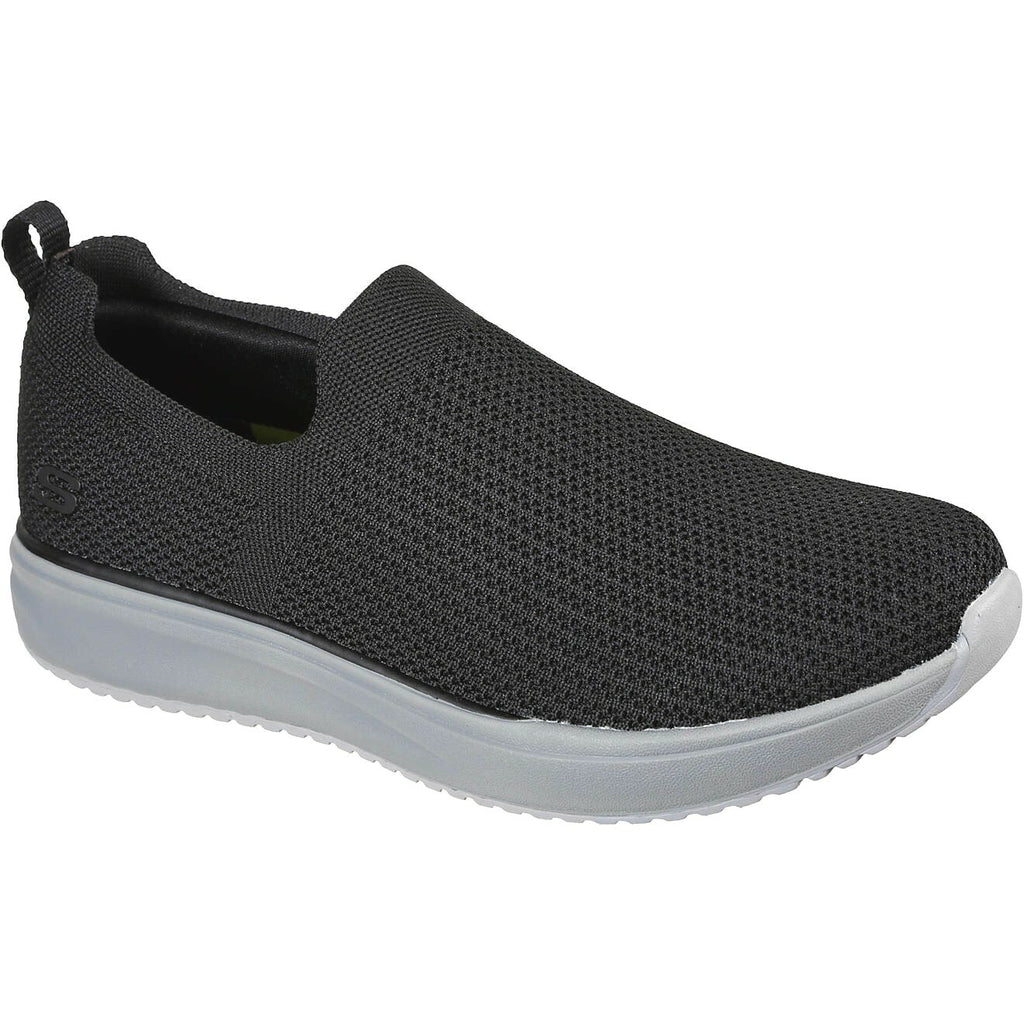 SKECHERS STREET-WEAR 210276/BLK CROWDER ARMEL SLIP ON BLACK SHOES NIB MENS