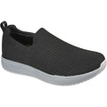 SKECHERS STREET-WEAR 210276/BLK CROWDER ARMEL SLIP ON BLACK SHOES NIB MENS