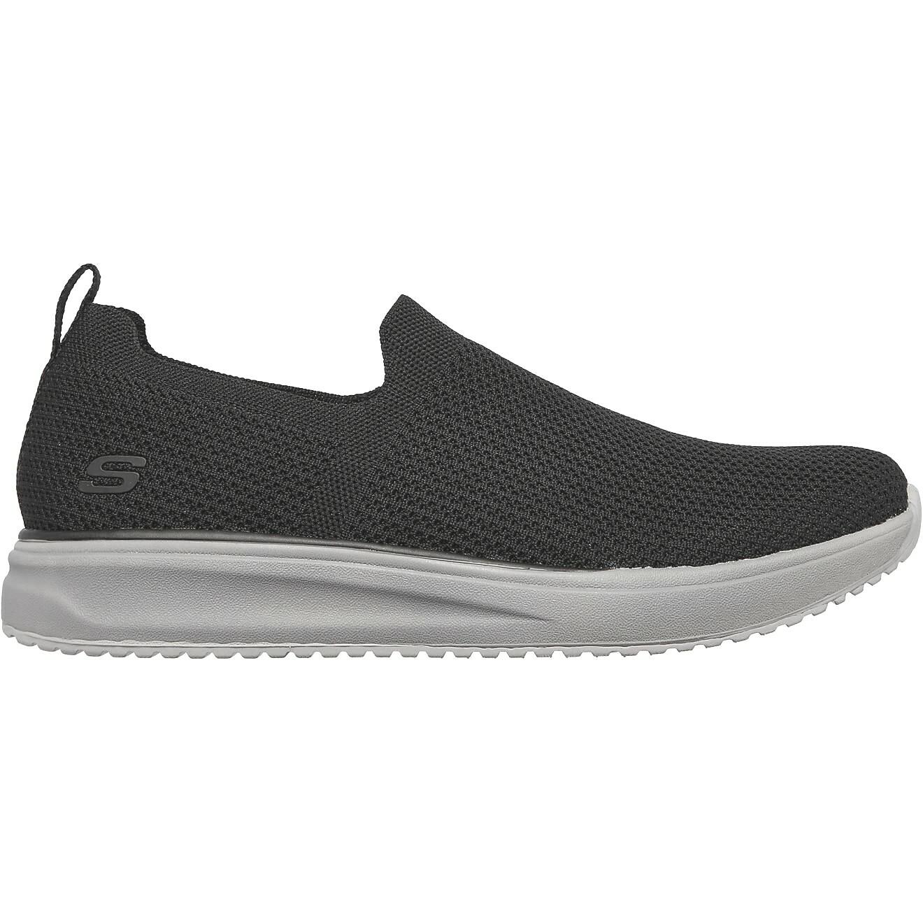 SKECHERS STREET-WEAR 210276/BLK CROWDER ARMEL SLIP ON BLACK SHOES NIB MENS