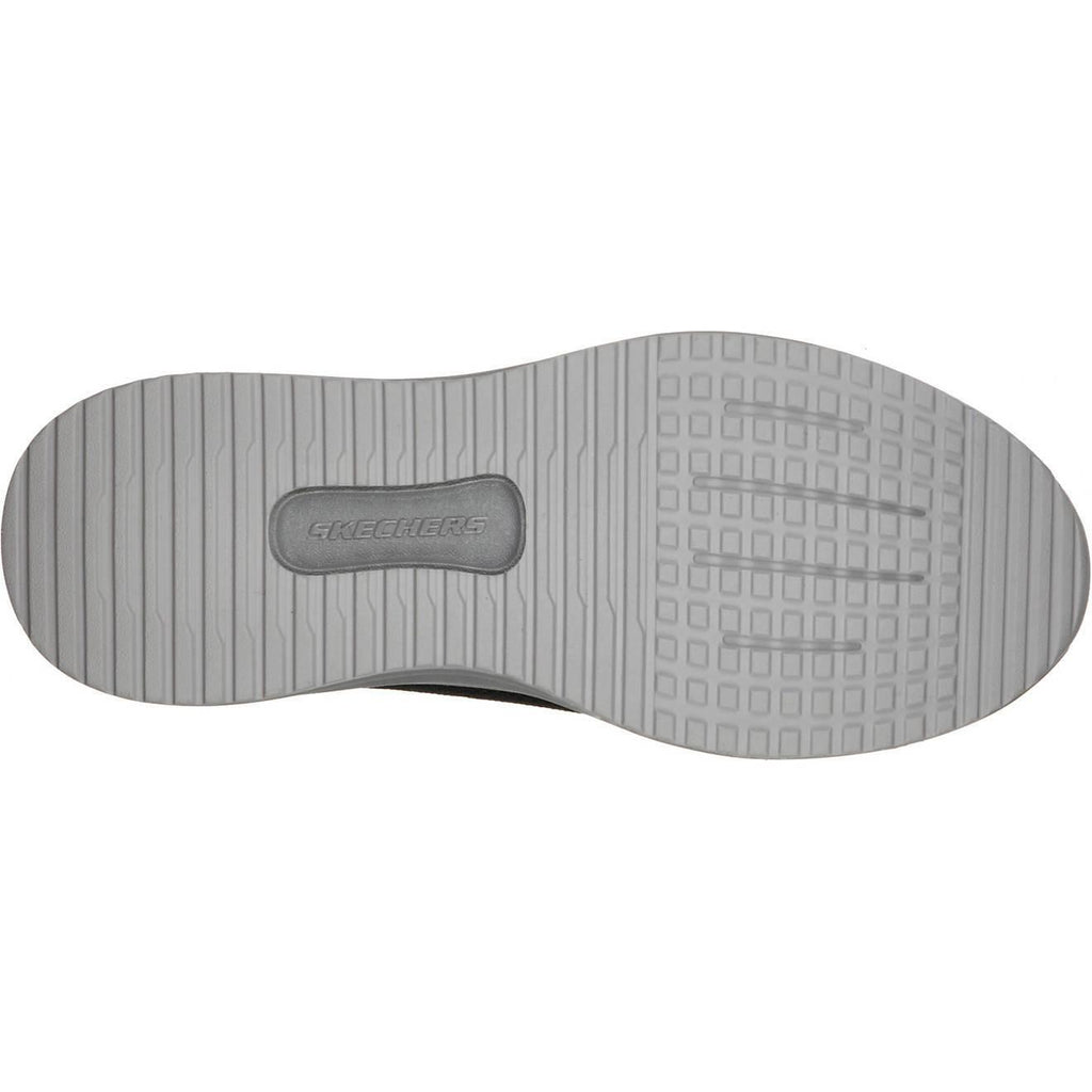 SKECHERS STREET-WEAR 210276/BLK CROWDER ARMEL SLIP ON BLACK SHOES NIB MENS