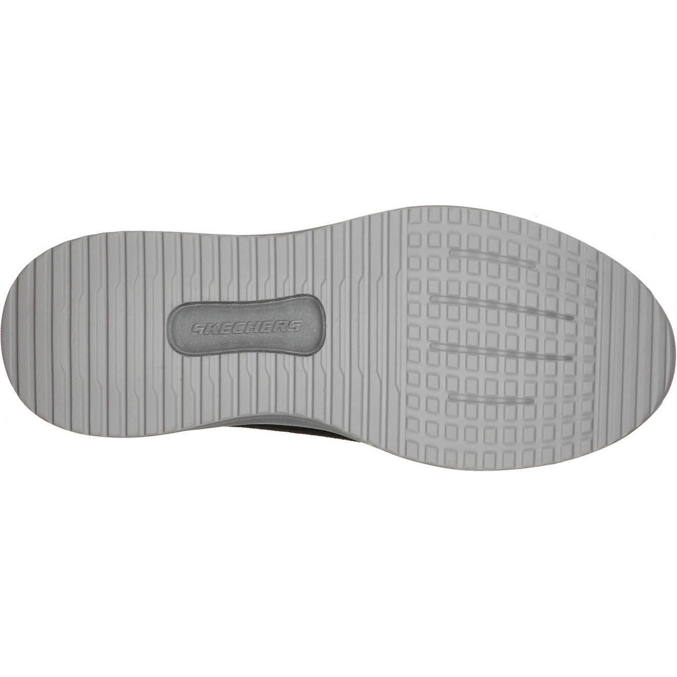 SKECHERS STREET-WEAR 210276/BLK CROWDER ARMEL SLIP ON BLACK SHOES NIB MENS