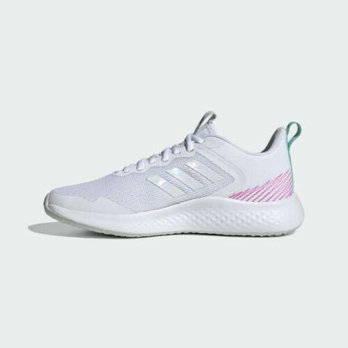 ADIDAS FY8465 FLUIDSTREET RUNNING DASH GREY/PINK/WHITE SHOES SNEAKERS NIB WOMEN