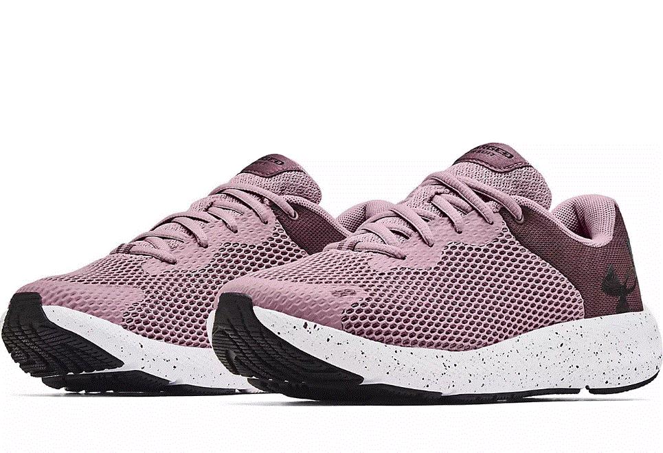 NIB UNDER ARMOUR 3025244 601 WOMENS UA CHARGED PURSUIT 2 BL SPKL  SNEAKERS SHOES