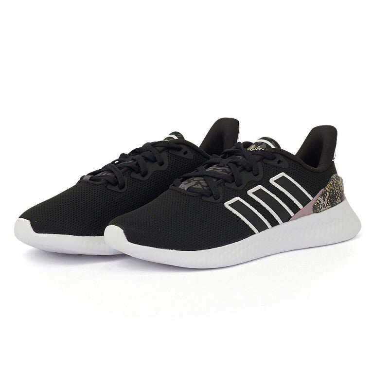 NIB WOMEN'S ADIDAS GY6078 PUREMOTION SE RUNNING BLACK/WHITE SHOES SNEAKERS