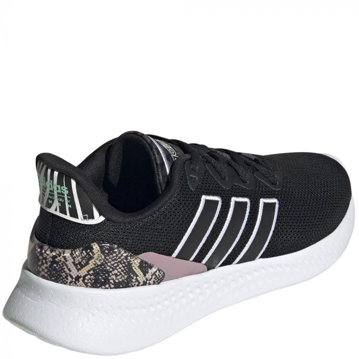 NIB WOMEN'S ADIDAS GY6078 PUREMOTION SE RUNNING BLACK/WHITE SHOES SNEAKERS
