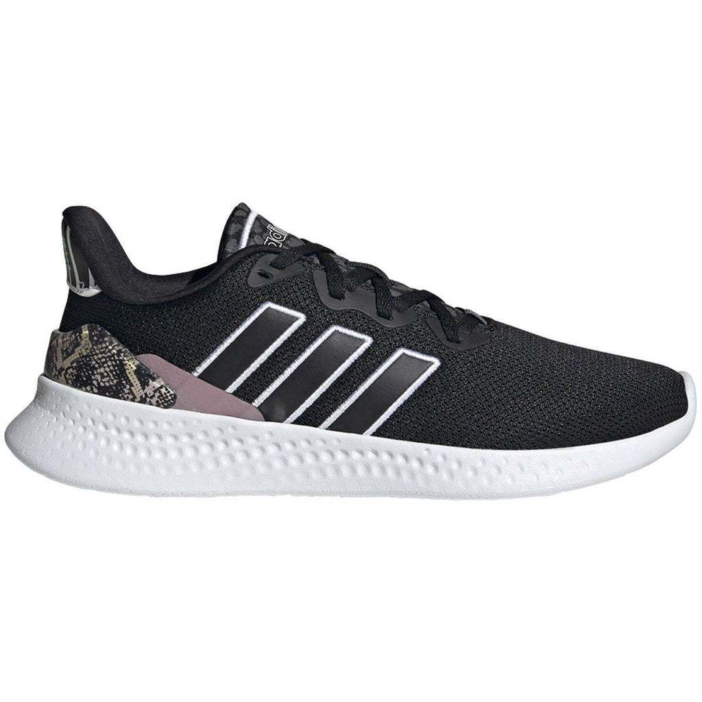 NIB WOMEN'S ADIDAS GY6078 PUREMOTION SE RUNNING BLACK/WHITE SHOES SNEAKERS