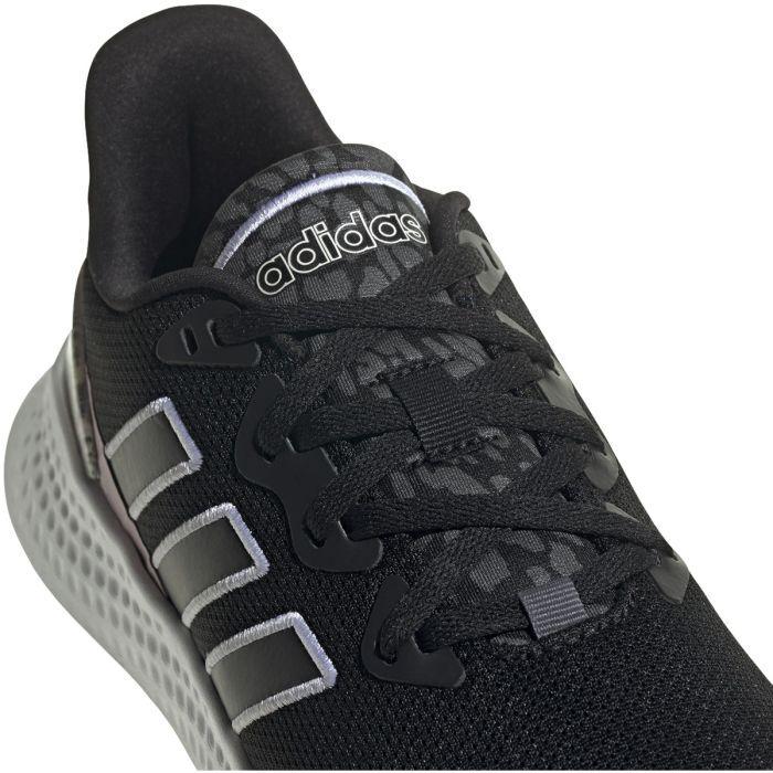 NIB WOMEN'S ADIDAS GY6078 PUREMOTION SE RUNNING BLACK/WHITE SHOES SNEAKERS