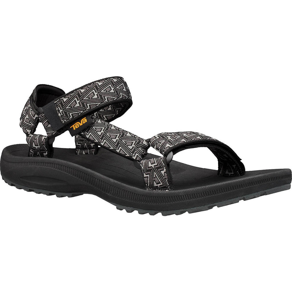 NIB MEN'S TEVA 1017419/BMBLC M WINSTED BLACK/GREY SPORT EVERYDAY SANDALS $80