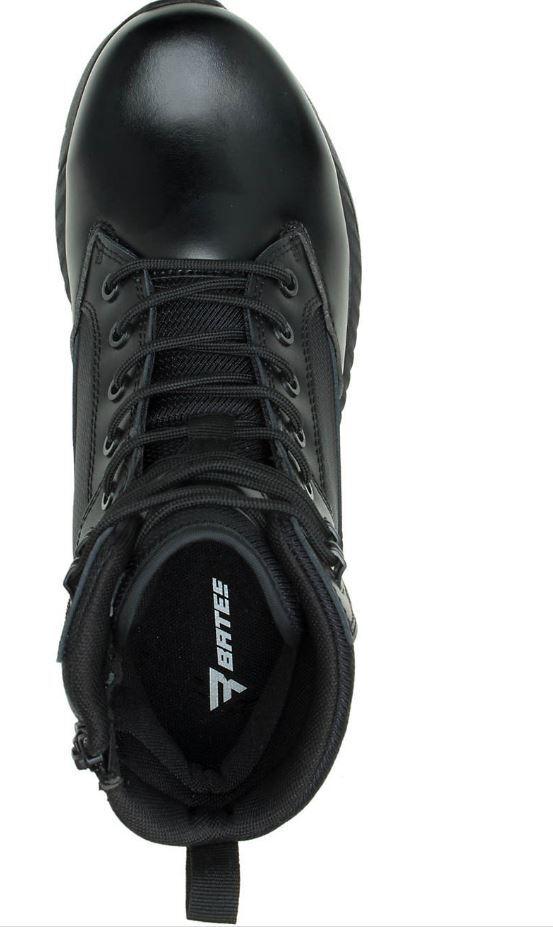 NIB MEN'S BATES E08888 OPSPEED TALL SIDE ZIP TACTICAL LEATHER BLACK BOOTS