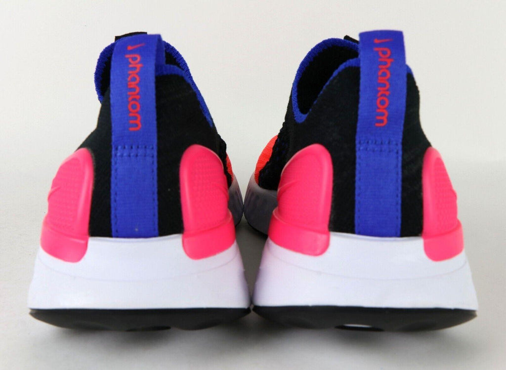 NIB WOMEN NIKE DX2354 001 REACT PHANTOM RUN FK 2 RUNNING BLACK/RD SHOES SNEAKERS