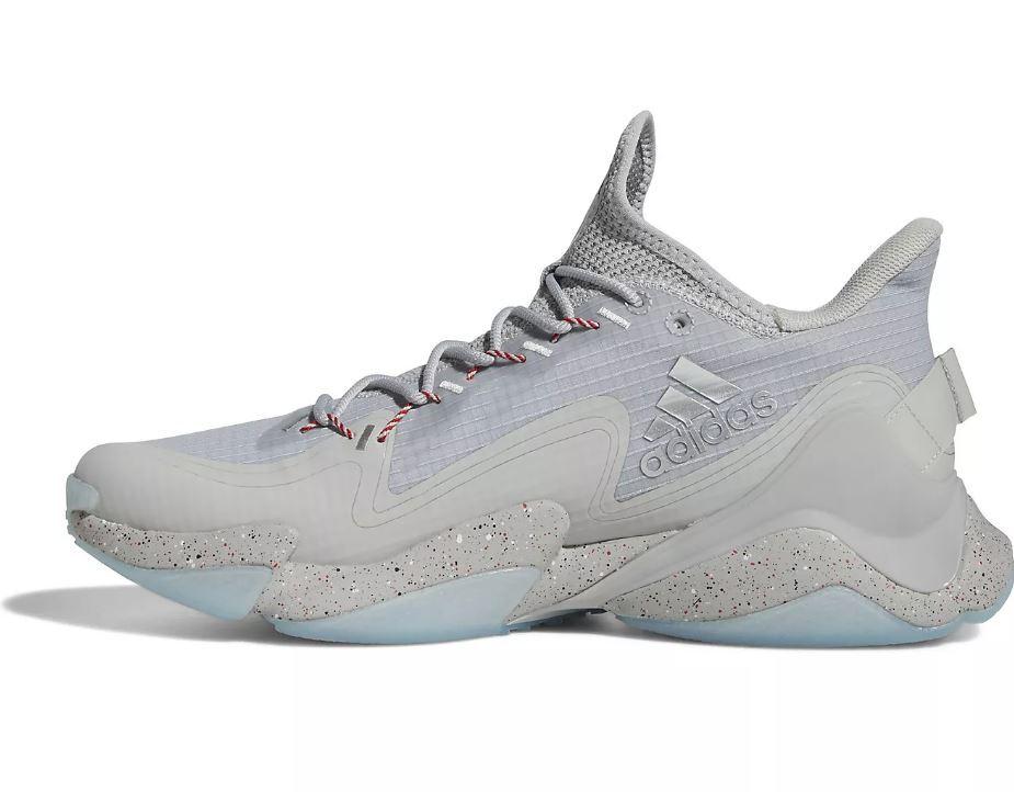 NIB MEN'S ADIDAS HR0436 MAHOMES 1 IMPACT FLX GREY/SILVER FOOTBALL SHOES $140