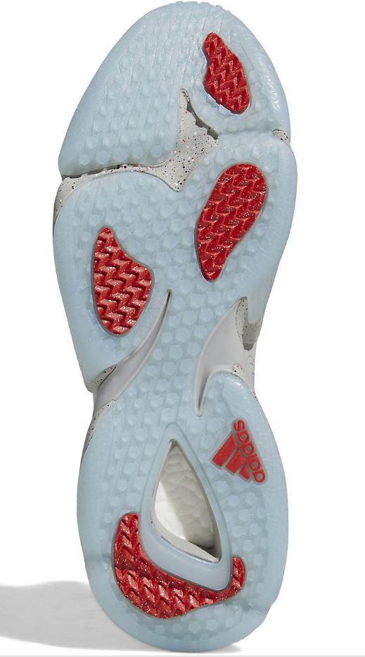 NIB MEN'S ADIDAS HR0436 MAHOMES 1 IMPACT FLX GREY/SILVER FOOTBALL SHOES $140