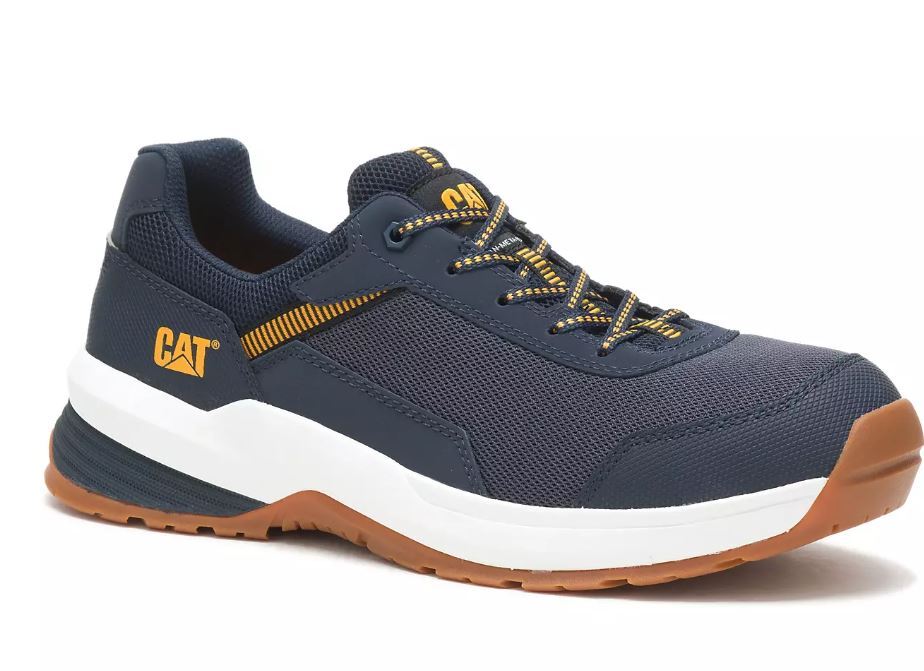 NIB MEN'S CAT Caterpillar P91380 STREAMLINE 2.0 MES ASTM/COMP TOE NAVY SHOES