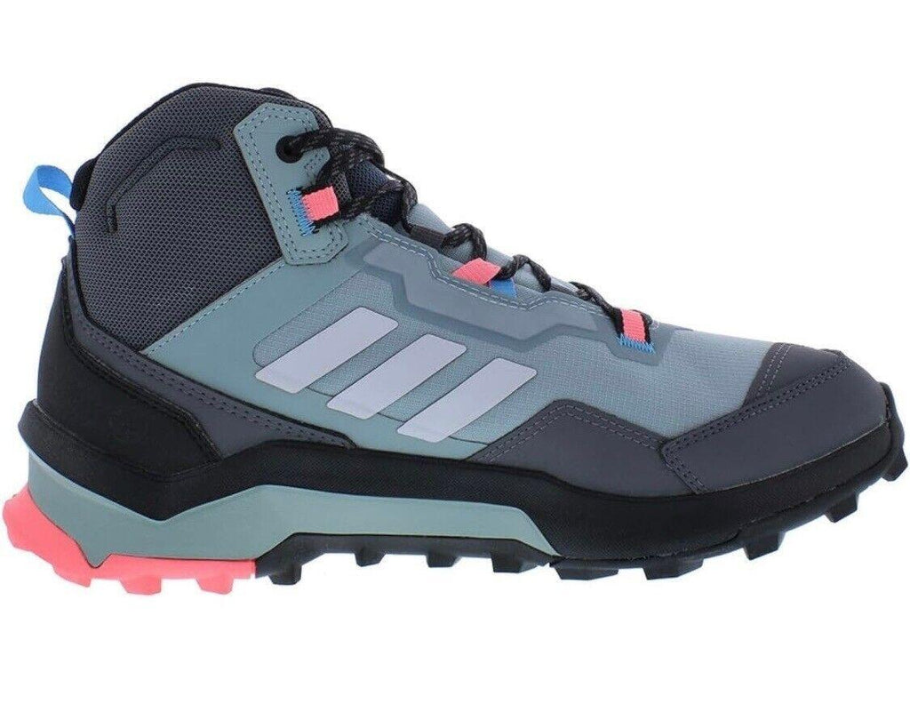 NIB Adidas GZ3050 Womens Terrex AX4 Mid Gortex Hiking Trail Grey Shoes Boot $140