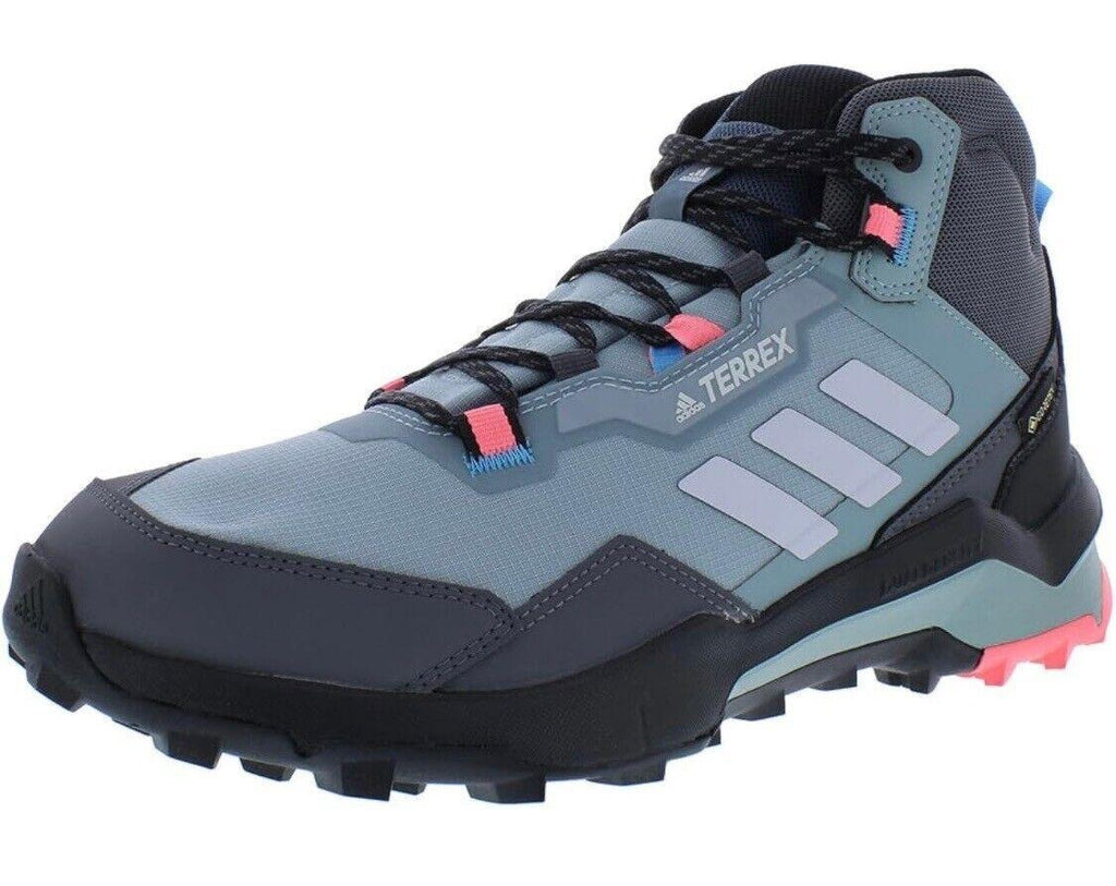 NIB Adidas GZ3050 Womens Terrex AX4 Mid Gortex Hiking Trail Grey Shoes Boot $140