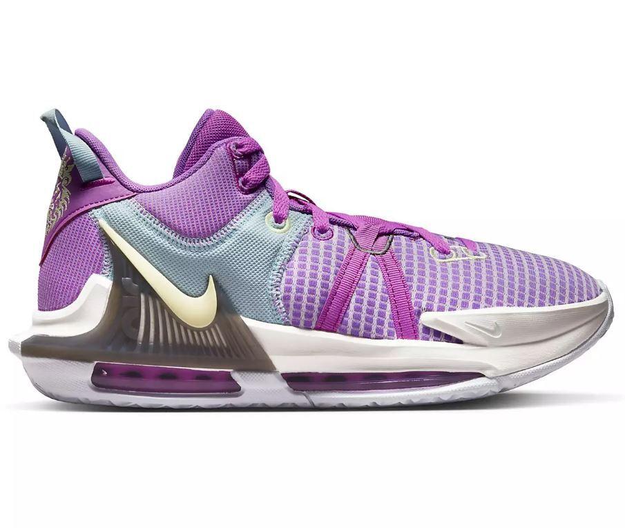 NIB MEN NIKE DM1123 500 LEBRON WITNESS VII BASKETBALL FUCHSIA/SAI SHOES SNEAKERS