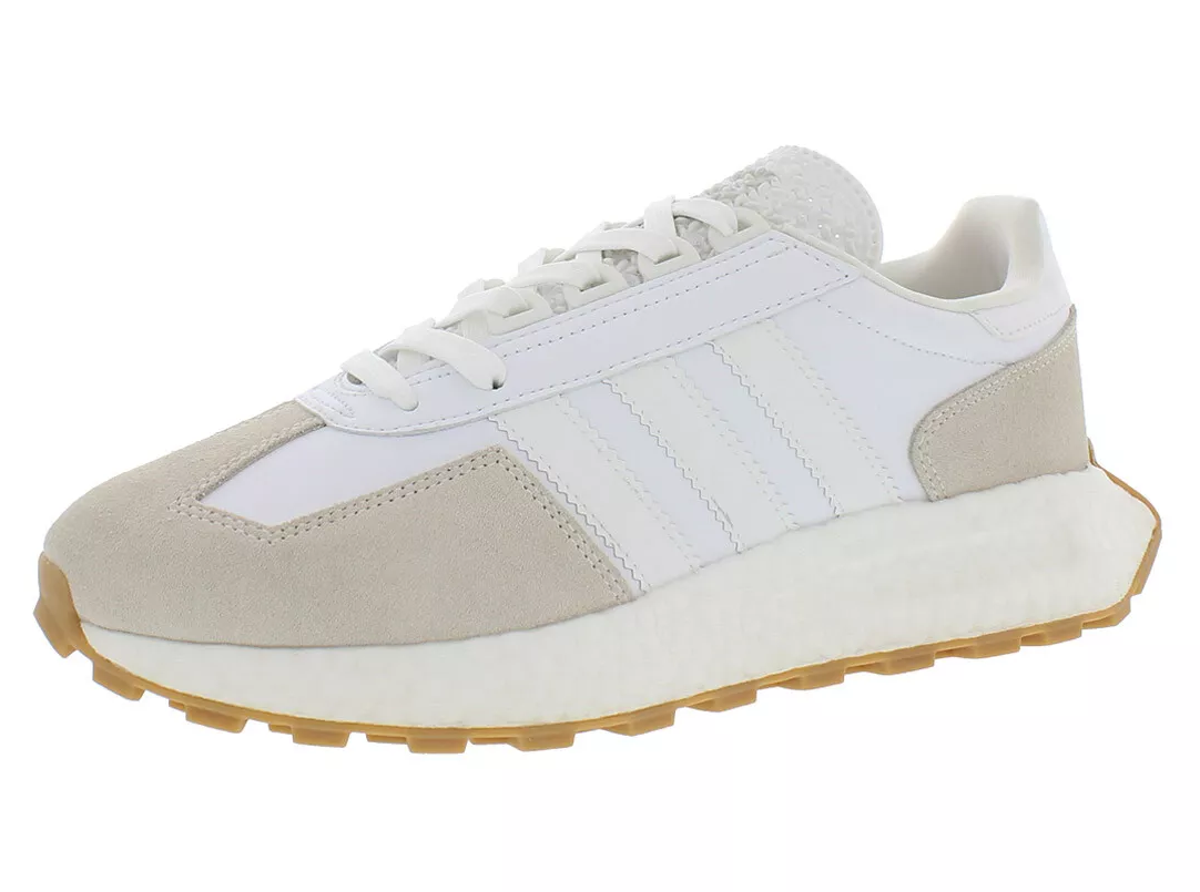 NIB MEN'S ADIDAS ORIGINALS HR1421 RETROPY E5 WHITE/GUM RUNNING SNEAKERS SHOES