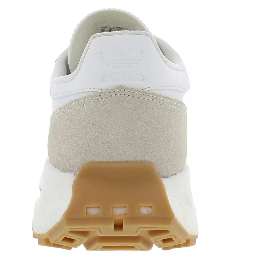 NIB MEN'S ADIDAS ORIGINALS HR1421 RETROPY E5 WHITE/GUM RUNNING SNEAKERS SHOES