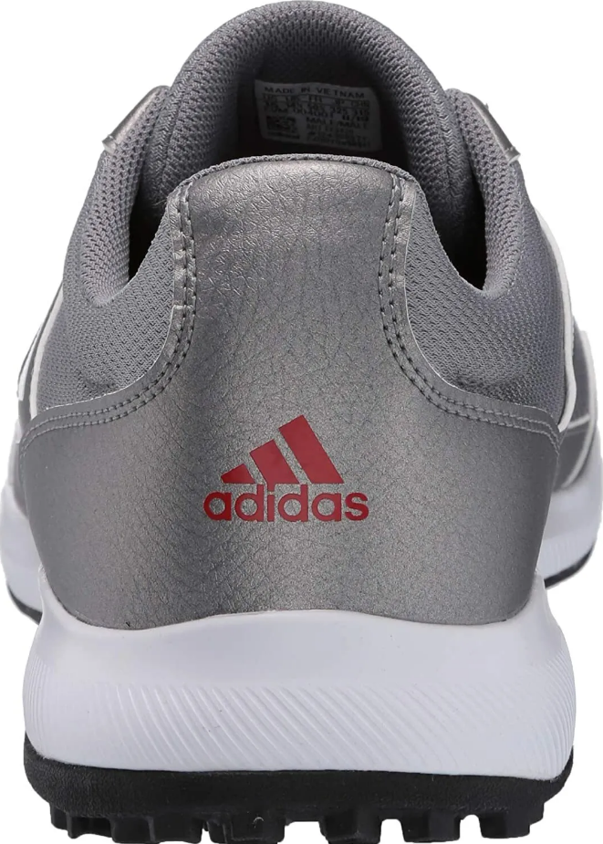 NIB MENS ADIDAS EE9420 TECH RESPONSE 2.0 GREY /WHITE GOLF CLEATS SHOES WIDE