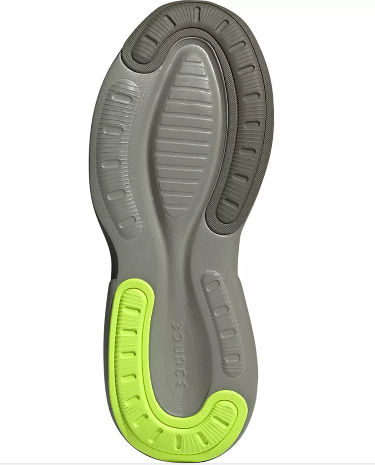 NIB MEN'S ADIDAS IF7296 ALPHAEDGE+ GREEN/VOLT RUNNING SNEAKERS SHOES