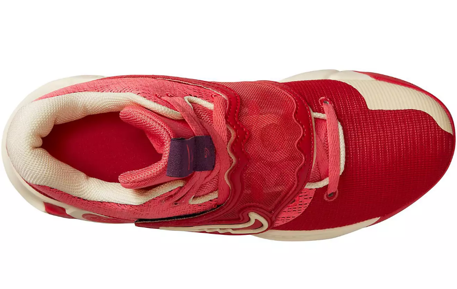 NIB MEN'S NIKE DD9538 601 KD TREY 5 X RED/COCONUT MILK BASKETBALL SHOES SNEAKERS