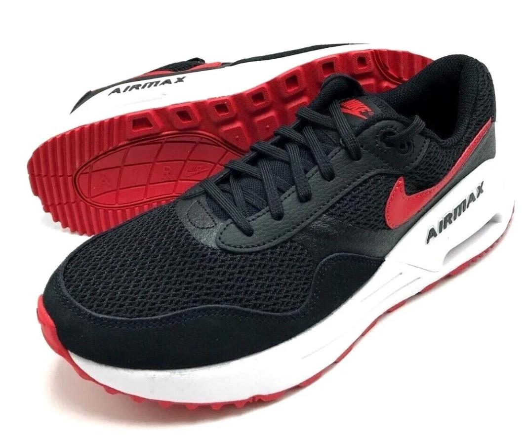 NIB MEN'S NIKE DM9537 005 AIR MAX SYSTEM SMOKE GREY/WHITE SHOES SNEAKERS