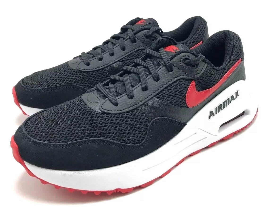 NIB MEN'S NIKE DM9537 005 AIR MAX SYSTEM SMOKE GREY/WHITE SHOES SNEAKERS