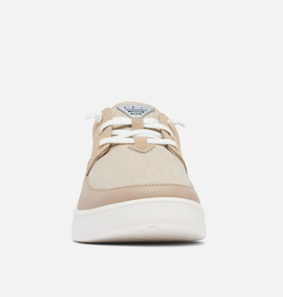 NIB COLUMBIA 2063072-271 MEN BOATSIDE RELAXED PFG FOSSIL/CYPRESS SHOES WIDE