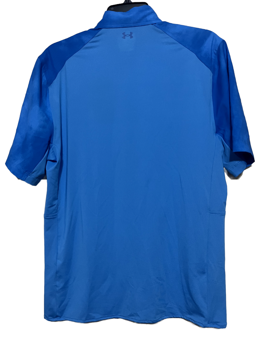 NWT MEN'S UNDER ARMOUR 1383571 444 UA FISH HYBRID WOVEN SHORT SLEEVE SHIRT $65