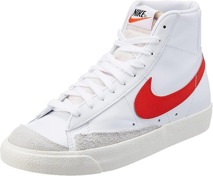 NIB WOMEN'S NIKE CZ1055 101 W BLAZER MID '77 WHITE/RED/SAIL SHOES SNEAKERS