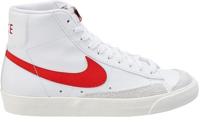 NIB WOMEN'S NIKE CZ1055 101 W BLAZER MID '77 WHITE/RED/SAIL SHOES SNEAKERS