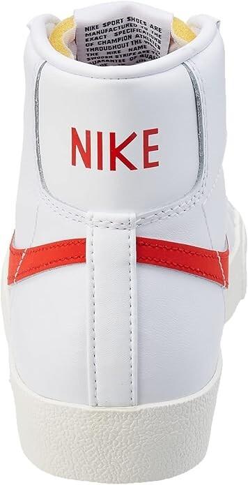 NIB WOMEN'S NIKE CZ1055 101 W BLAZER MID '77 WHITE/RED/SAIL SHOES SNEAKERS