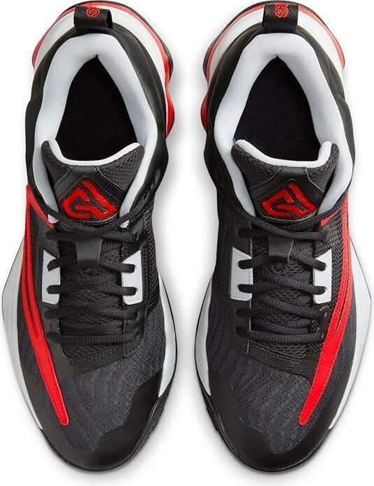 NIB MEN'S NIKE DZ7533 004 GIANNIS IMMORTALITY 3 SHOES NOBLE BLACK/RED SNEAKERS