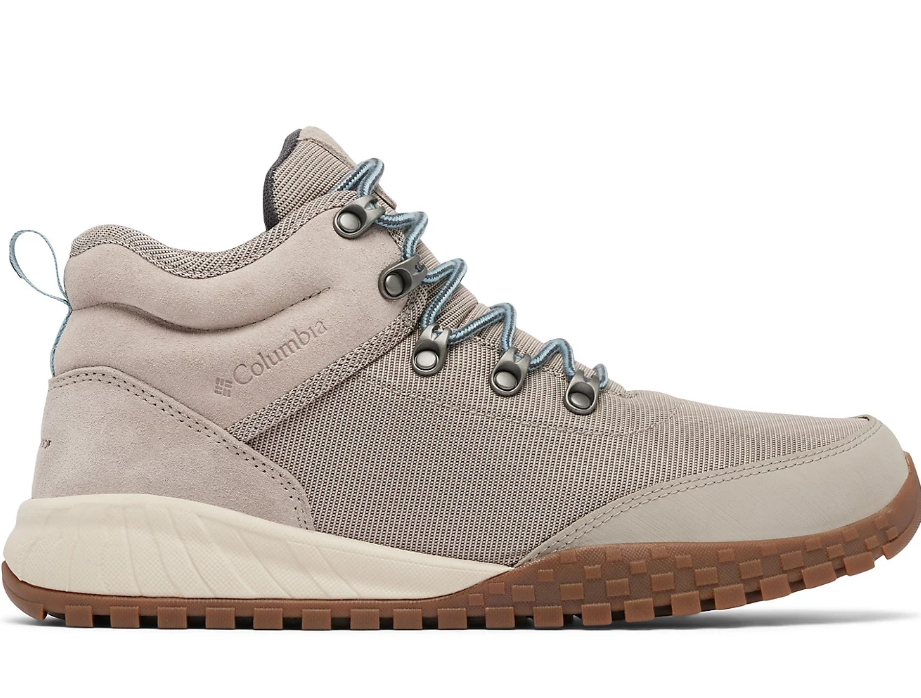 NIB COLUMBIA 1950921-027 MEN'S FAIRBANKS MID WATERPROOF GREY/STORM BROWN BOOT