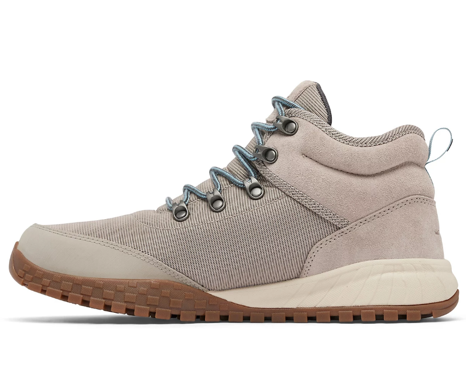 NIB COLUMBIA 1950921-027 MEN'S FAIRBANKS MID WATERPROOF GREY/STORM BROWN BOOT