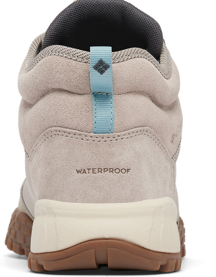 NIB COLUMBIA 1950921-027 MEN'S FAIRBANKS MID WATERPROOF GREY/STORM BROWN BOOT