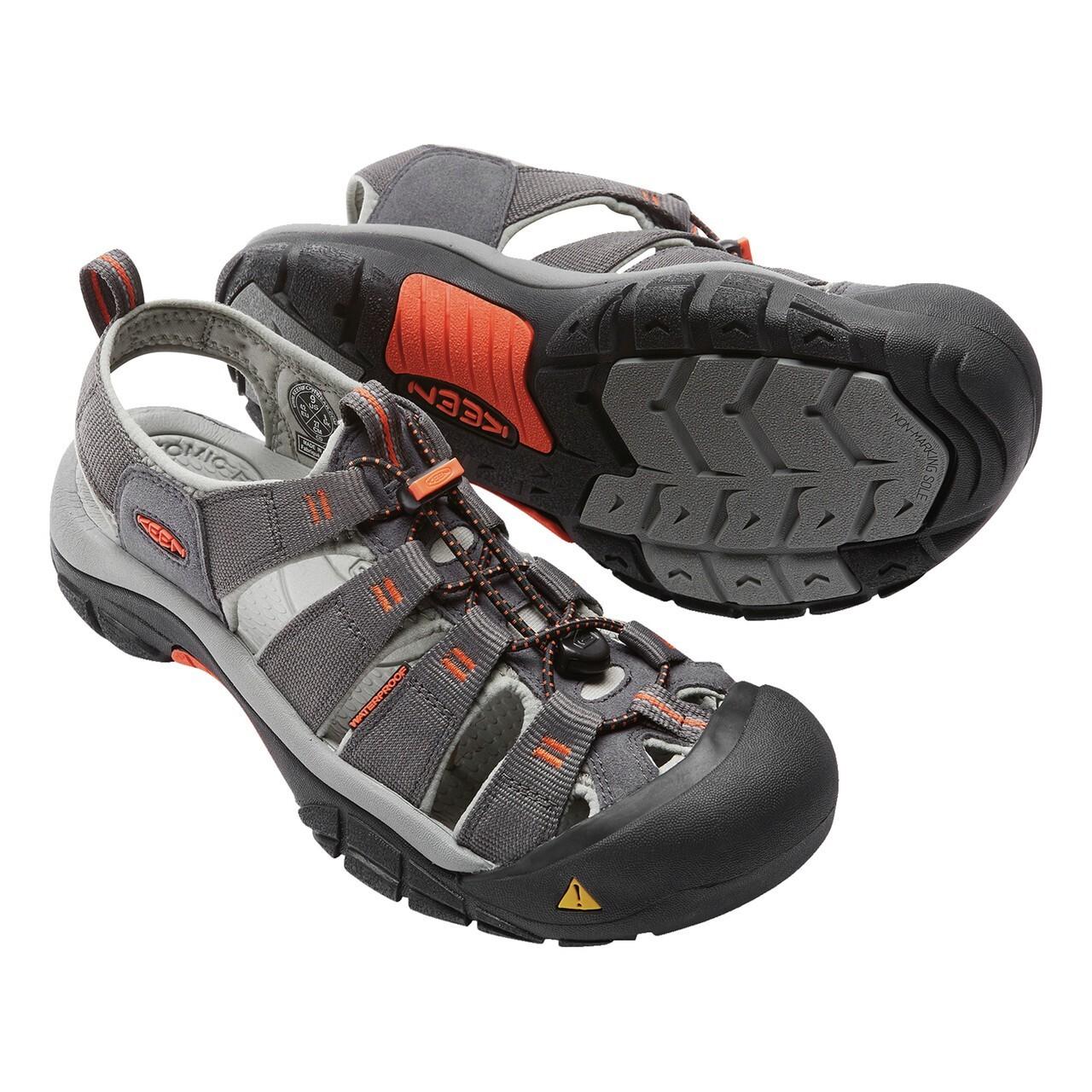 NIB KEEN Men's Newport H2 #1016287 REGULAR TOE MAGNET/INASTURTIUM SANDAL $130