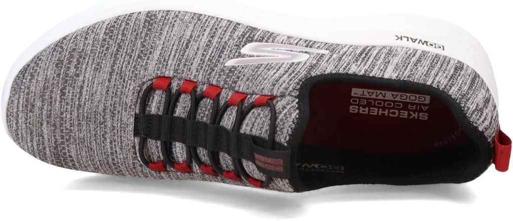 NIB MEN'S SKECHERS 216484/WBK GO WALK FLEX ULTRA GO AIR COOLED BLACK/WHITE SHOES