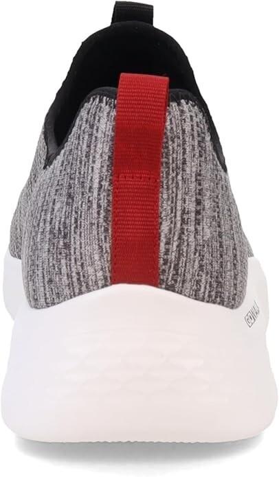 NIB MEN'S SKECHERS 216484/WBK GO WALK FLEX ULTRA GO AIR COOLED BLACK/WHITE SHOES