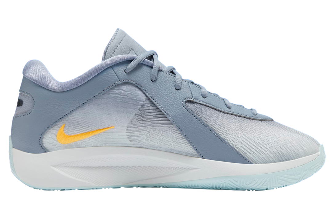 NIB MEN'S NIKE FJ7792 400 GIANNIS FREAK 6 SHOES SLATE/ORANGE /BLACK SNEAKERS