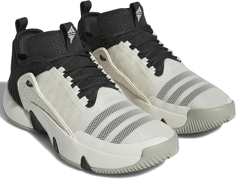 NIB ADULT ADIDAS IF5609 TRAE UNLIMITED BASKETBALL WHITE/BLACK SHOE SNEAKERS
