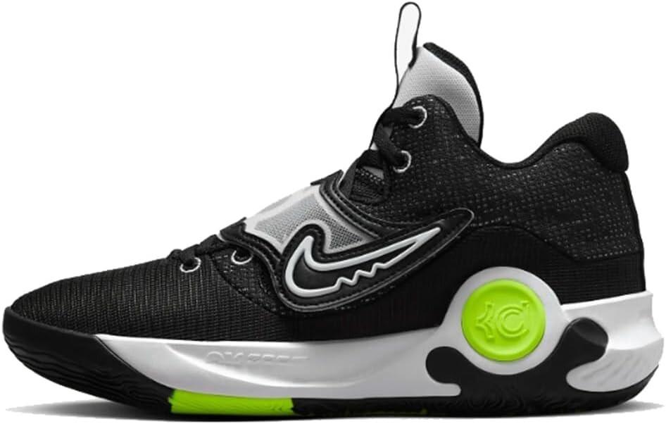 NIB MEN'S NIKE DD9538 007 KD TREY 5 X BLACK/WHITE/VOLT BASKETBALL SHOES SNEAKERS