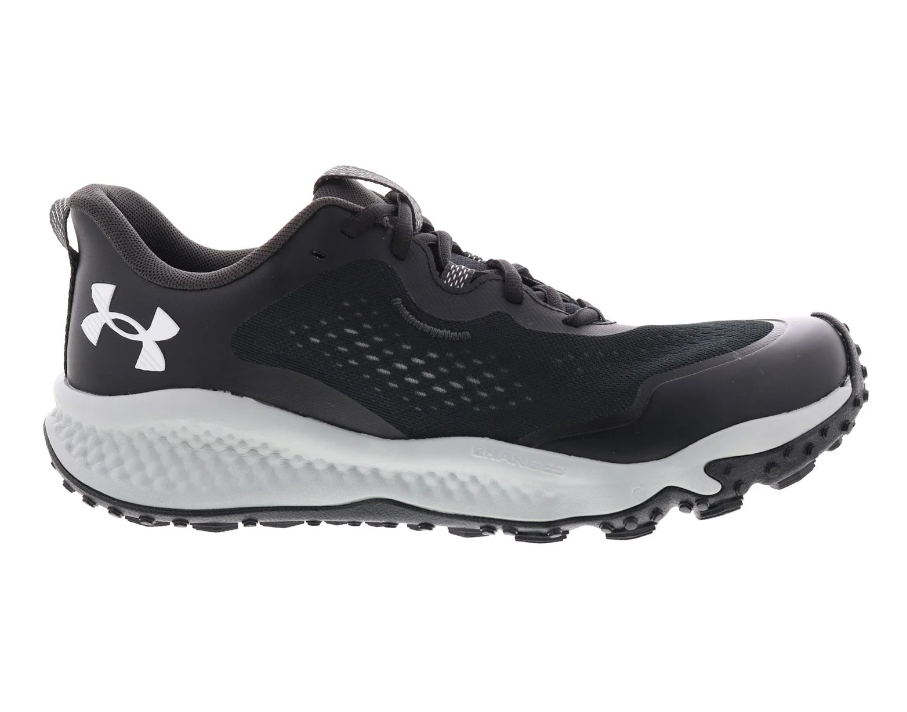 NIB MEN UNDER ARMOUR 3026136 002 UA CHARGED MAVEN TRAIL BLACK/GRY SNEAKERS SHOES
