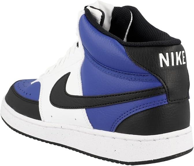 NIB MEN NIKE FQ8740 480 COURT VISION MID NN AF ROYAL/BLACK TENNIS SHOES SNEAKERS